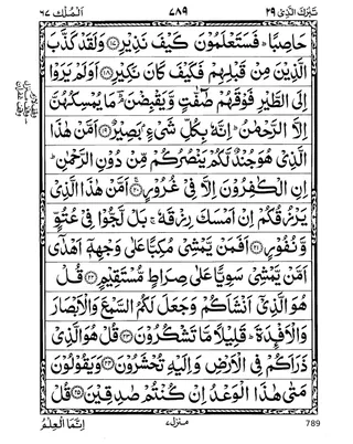 Surah Mulk Mushaf PDF page 2